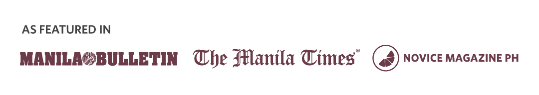 Woman in a creative studio, with trusted publishing house logos like manila bulletin, the novice magazine ph, and the manila times